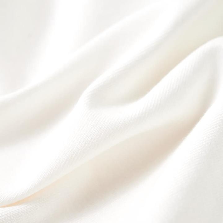 Immagine prodotto VidaXL Maglietta da bambino ecru 128,Materiale: 95 % cotone. 5 (128)