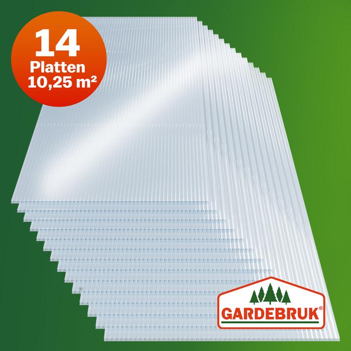 Actual product image Gardebruk Hollow-chamber multiwall sheets