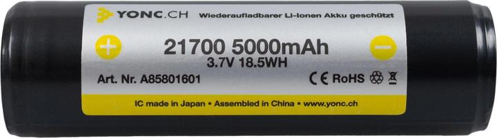 Image du produit Yonc 21700 Batterie Li-Ion de 5000 mAh (Taille unique)