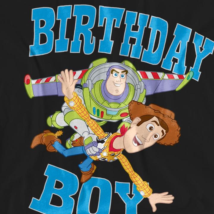 Immagine prodotto Toy Story Birthday Boy Maglietta Woody e Buzz Lightyear Adulto Unisex (L)