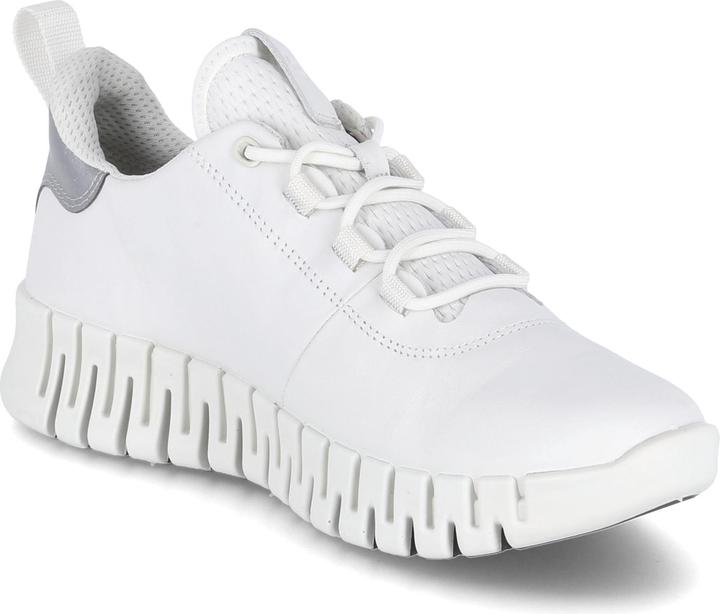 Immagine prodotto Ecco Scarpe da donna stringate sportive con suola in gomma bianche (38)