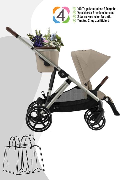 Produktbild Cybex Gazelle S Kinderwagen / Geschwisterwagen / Zwillingswagen