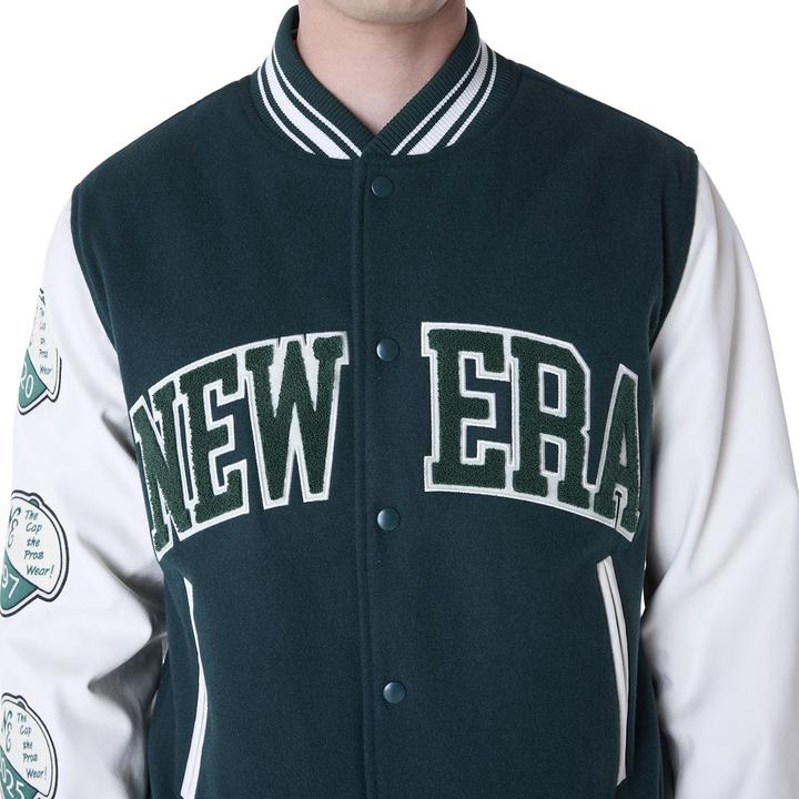 New Era Varsity College Jacke - BRAND PATCHES - XL (XL)