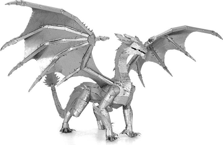 Produktbild Metal Earth : Steel Dragon – Premium Metall Bausatz
