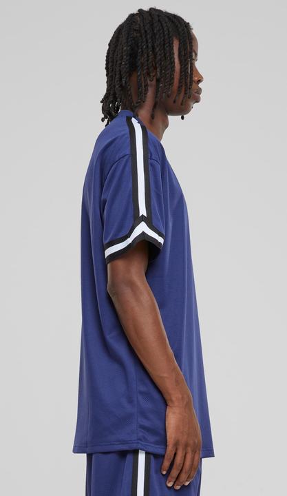 Actual product image Urban Classics Oversized Stripes Mesh Tee - 5280 (M)