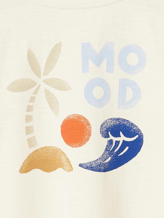 Image du produit Vertbaudet Jungen T-Shirt mit XL-Print hinten und Recycling-Baumwolle (158)