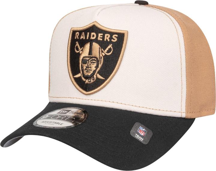 Produktbild New Era 9Forty Snapback Cap - Las Vegas Raiders Stone Wheat (One Size)