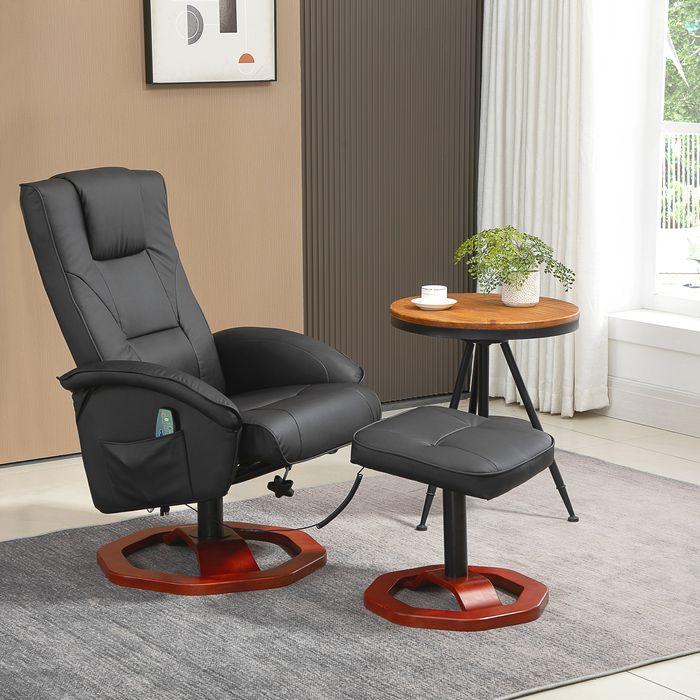 Actual product image Jamb Massage chair with footrest