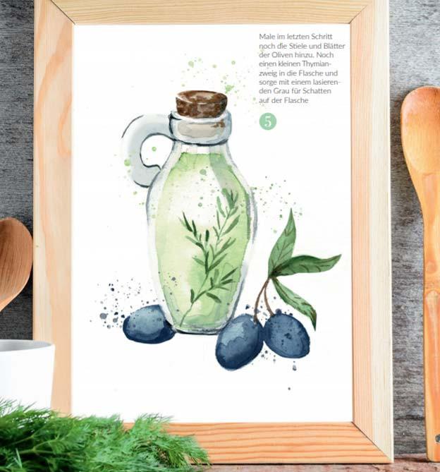 Produktbild Das wundervolle Buch der Aquarell-Motive (Deutsch, Tanja Geier, 2021)