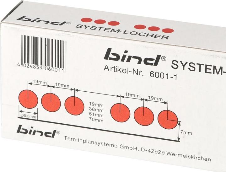 Produktbild Bind Systemlocher Timer