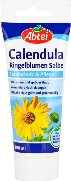 Produktbild Abtei Calendula Ringelblumen Salbe Hautschutz & Pflege, 100 ml Salbe (Körpercreme, 100 ml)