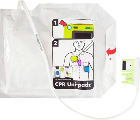 Produktbild Zoll CPR-Universalelektroden Uni Padz für AED 3 (Erste Hilfe Set Zubehör)
