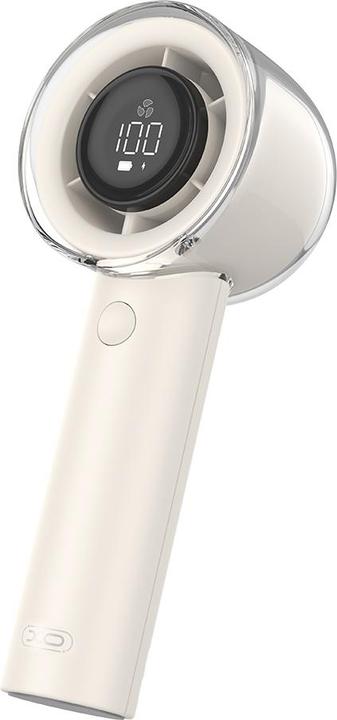 Actual product image xO fan 13000 RPM MF81 3000 mAh with display beige