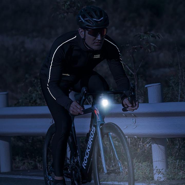 Image du produit Rockbros 15400002005 maillot de cyclisme manches longues automne/hiver XXL - black (XXL)