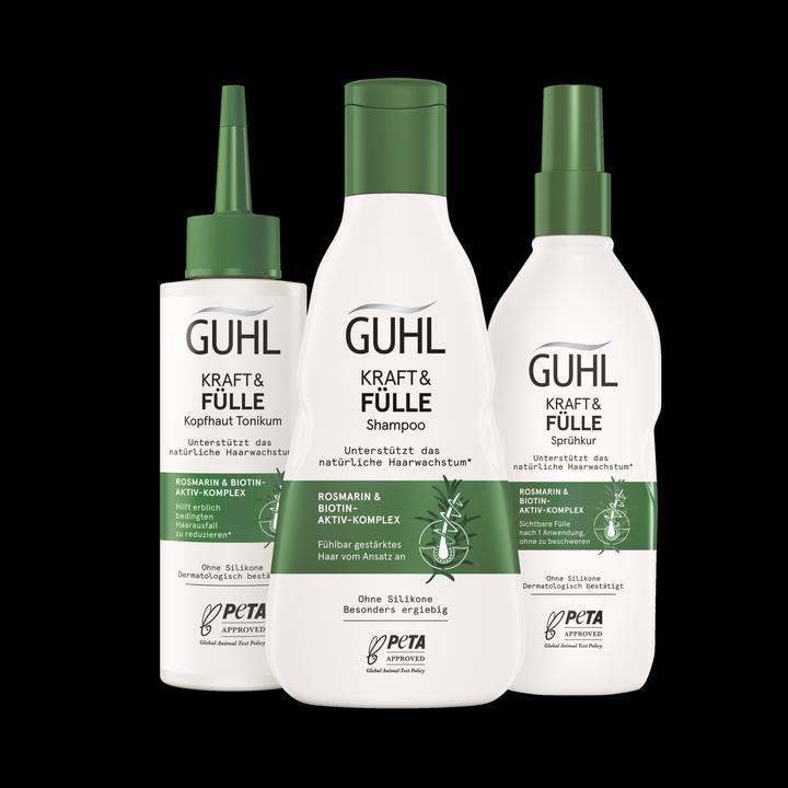 Actual product image Guhl Kraft + Fülle Shampoo 250ml (250 ml, Liquid shampoo)