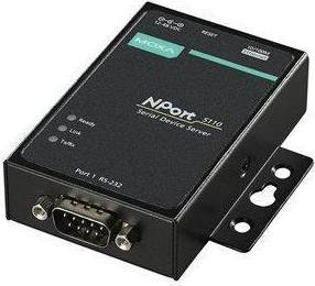 Image du produit Moxa NPORT 5110 - Serveur de périphériques RS-232 à 1 port, température de fonctionnement de 0 à 55C