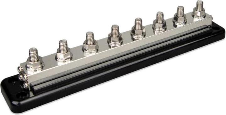 Actual product image Victron Energy Busbar 600A 8P M8 + cover (Terminal strips)