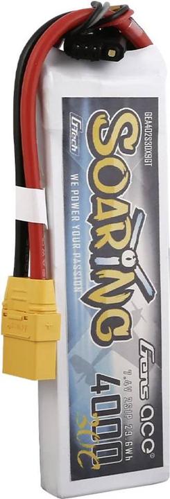 Image du produit Gens Ace Batterie G-Tech Soaring 4000mAh 7.4V 30C 2S1P XT90 (7.40 V, 4000 mAh)