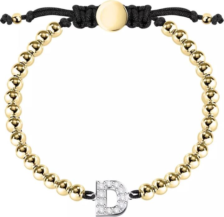 Immagine prodotto La Petite Story Bracciale lettera D di Myself (17 cm, Acciaio inossidabile)