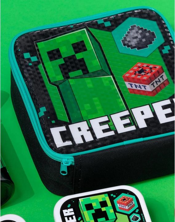 Image du produit Minecraft Sac à déjeuner et gourde Creeper