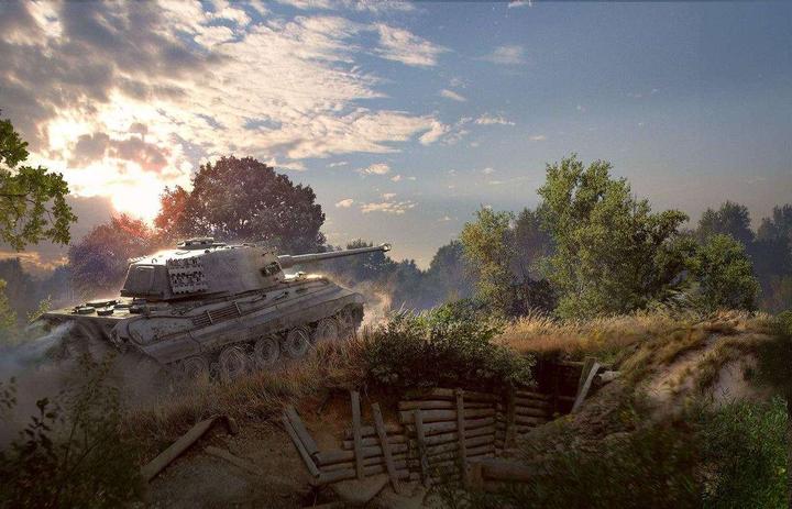 Actual product image Revell Tiger II Ausf.B King Tiger-World of Tanks