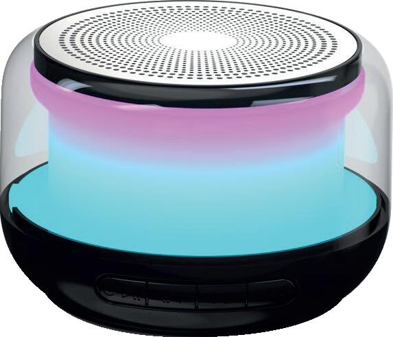 Setty speaker round RGB GB-700 black (3 h)