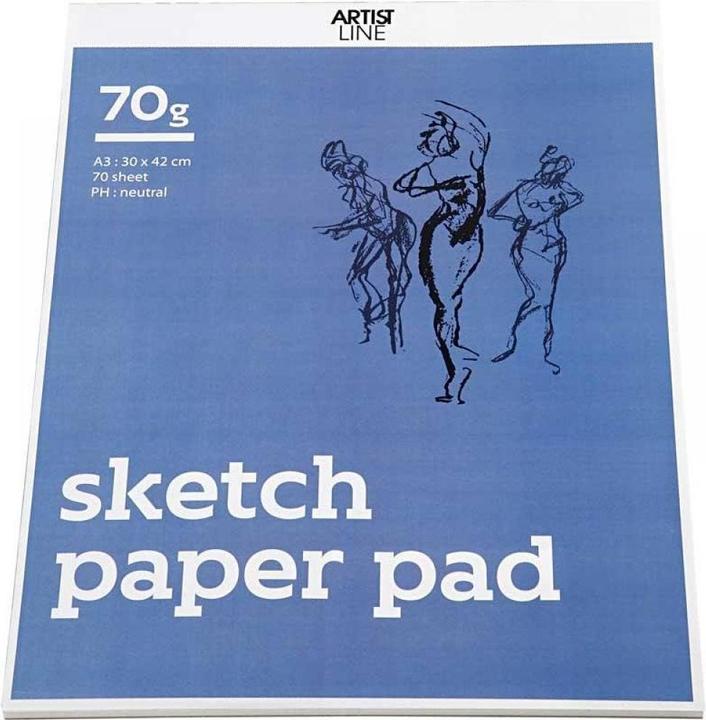 Immagine prodotto Creativ Company Schetsblok Wit A3 70gr, 70 Vellen (A3)