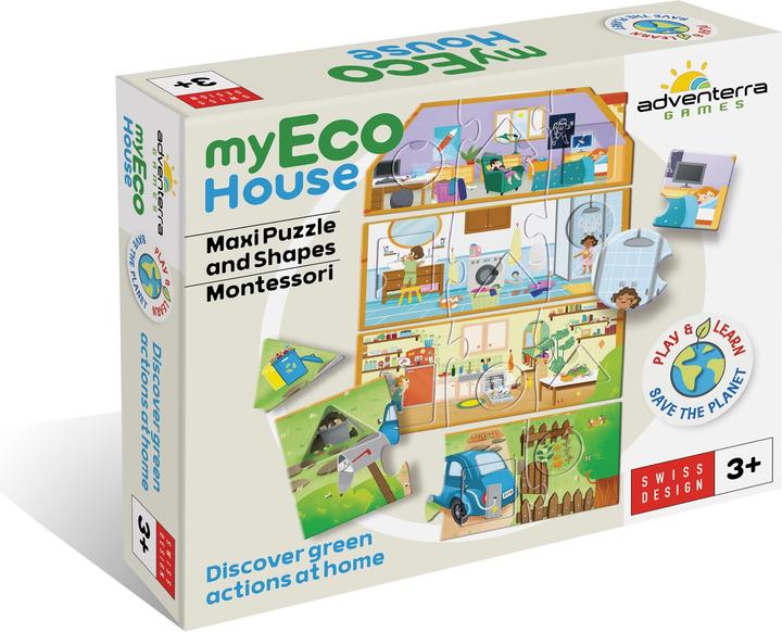 Produktbild Adventerra Games My eco house (24 Teile)