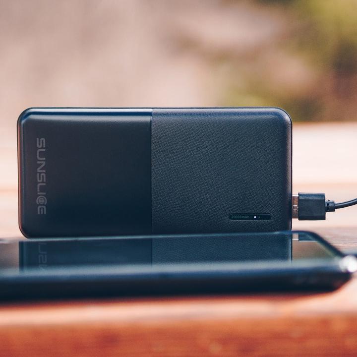 Image du produit Sunslice Batterie externe "Gravity 20" (20000 mAh, 18 W, 74 Wh)