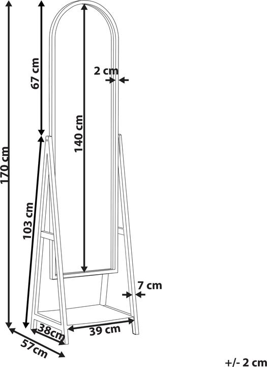 Produktbild Beliani Chambery (43 x 170 cm)