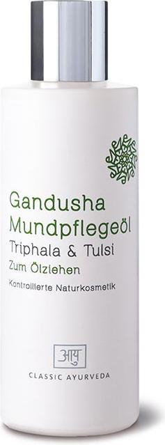 Immagine prodotto Classic Ayurveda Olio per l'igiene orale Gandusha (100 ml, Collutorio)