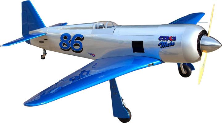 Seagull Models SG-Models ) YAK 11 71" 1,8m CHROM 35cc AIRRACE "Czech Mate" MIT Einz (Warbird)