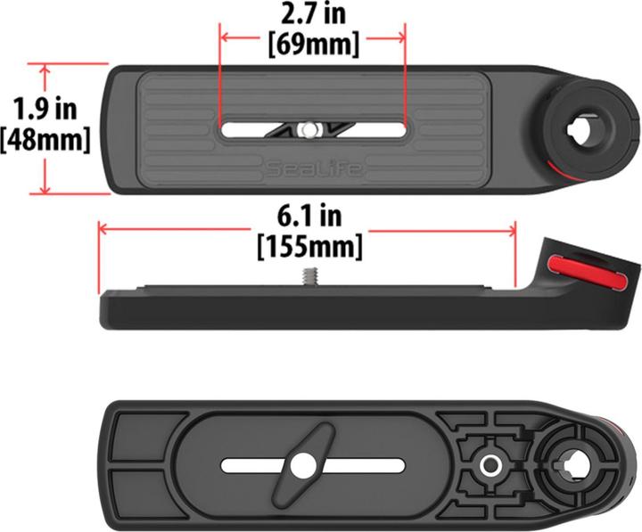 Produktbild Sealife Flex Connect Schiene mit Flex-Arm und Griff Kit (SLKIT02)