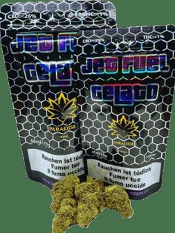 Produktbild Paradise Weed Jet Fuel Gelato • CBD Blüten Indoor (Indoor)