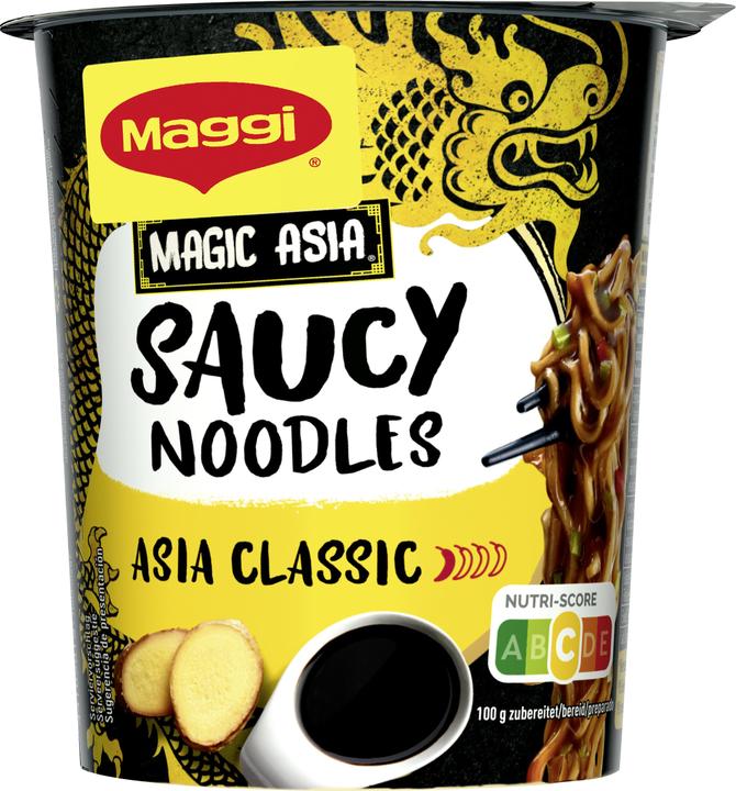 Actual product image Maggi MAGIC ASIA Saucy Noodles Asia Classic Cup (75 g)