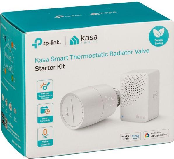 Image du produit TP-Link KE100 KIT - Kasa - Vanne de radiateur thermostatique intelligente, kit de démarrage