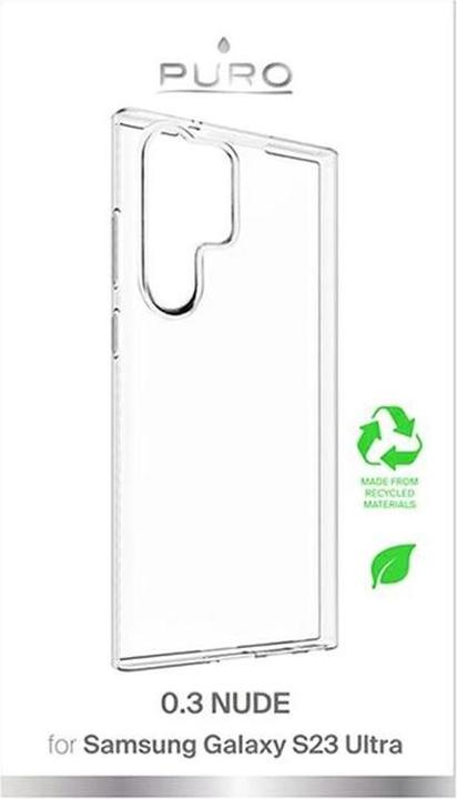 Immagine prodotto Puro 0,3 Nude - Etui ekologiczne Samsung Galaxy S23 Ultra (przezroczysty) (Samsung Galaxy S23 Ultra)
