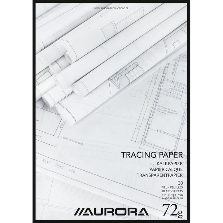 Produktbild Aurora Transparent-Papier-Blöcke (A4, Blanko)