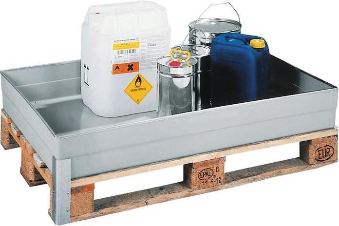 Produktbild Cemo Auffangwanne 150 l GFK mit Befestigungswinkel L1210xB810xH165mm