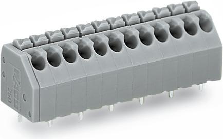 Image du produit Wago 250-202/000-012 Bornier avec poussoirs de commande 1 broche à souder/pôle décalé