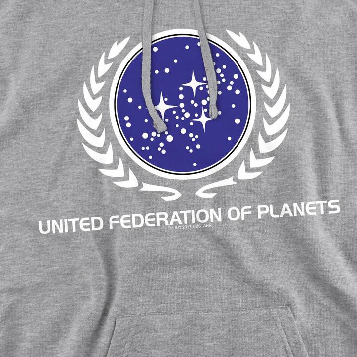 Immagine prodotto United Federation Felpa con Cappuccio Logo Uomo (L)