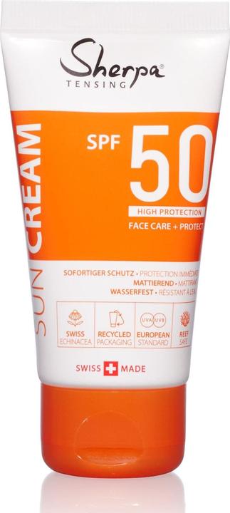Actual product image Sherpa Tensing Sun cream (Suntan cream, SPF 50, 50 ml, 66 g)