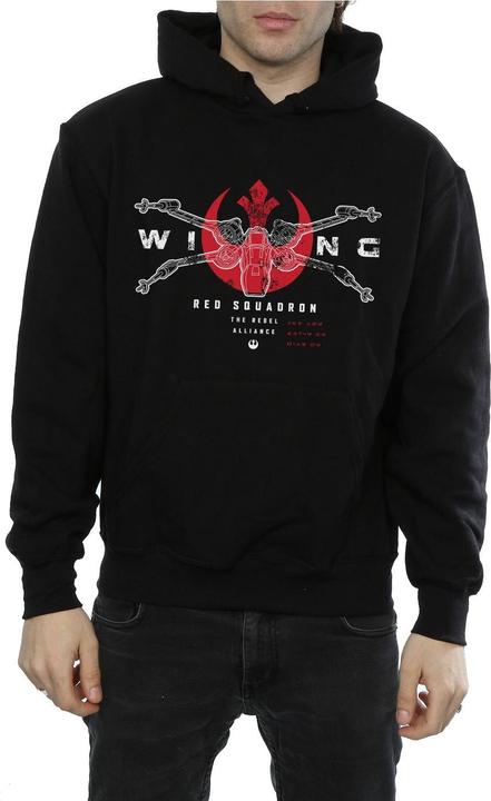 Produktbild Star Wars Rogue One XWing Red Squadron Kapuzenpullover (L)
