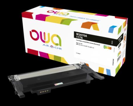 Produktbild Armor OWA OWA Toner komp. zu HP W2070A, 117A schwarz (ca. 1.000 S.) (B)