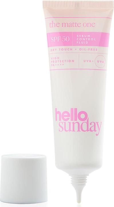 Actual product image Hello sunday the matte one Oil control moisturiser SPF 50 (50 ml, Day cream, SPF 50)