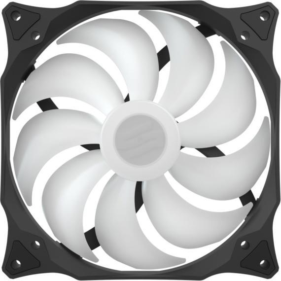 Actual product image Silentium PC Stella HP ARGB 140 PWM computer case fan (140 mm, 1 x)