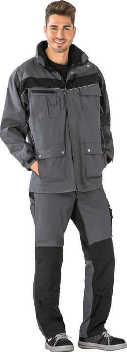 Image du produit Planam veste d'hiver mixte PLALINE ardoise, noir taille L (L)