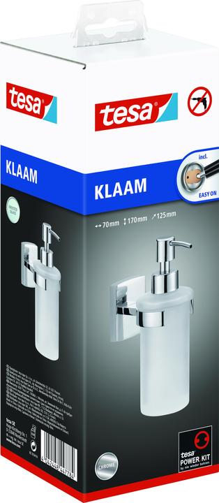 Produktbild tesa KLAAM Seifenspender inkl. Klebelösung ohne Bohren