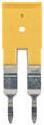Actual product image Weidmüller 2 way jumper bar for DIN terminal,4mm (Various)