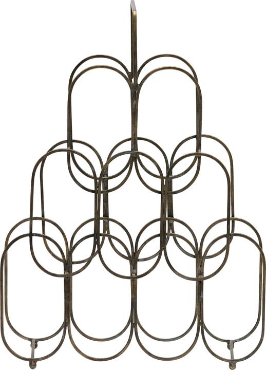 Immagine prodotto BePureHome Scaffale da vino Feast Metal Antique Brass